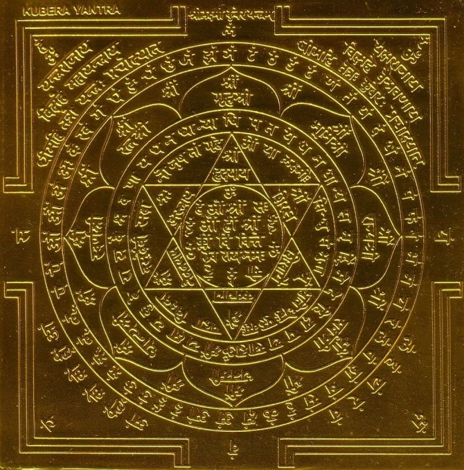 Кубера янтра, ведическая астрология