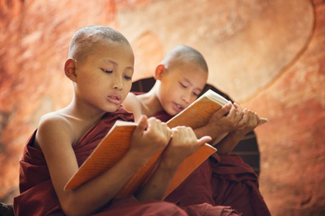медитация, путь к просветлению, буддизм, монахи