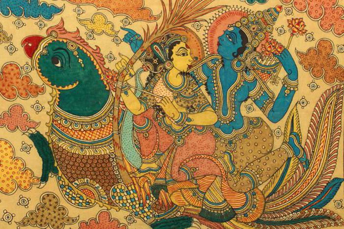 Древние традиции индуизма. Бог Кама как символ любви и плотской страсти
