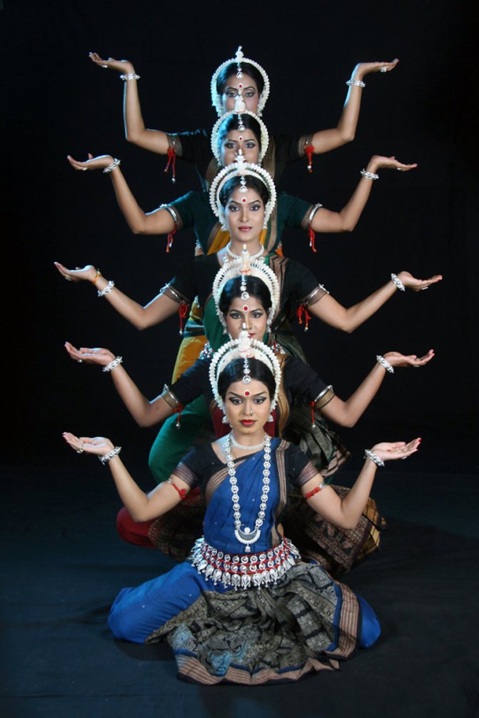 Индийские групповые танцы
