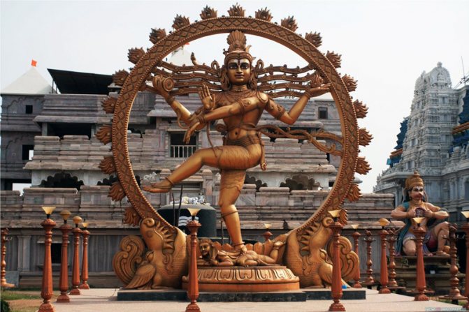 Индийский танцующий бог Шива